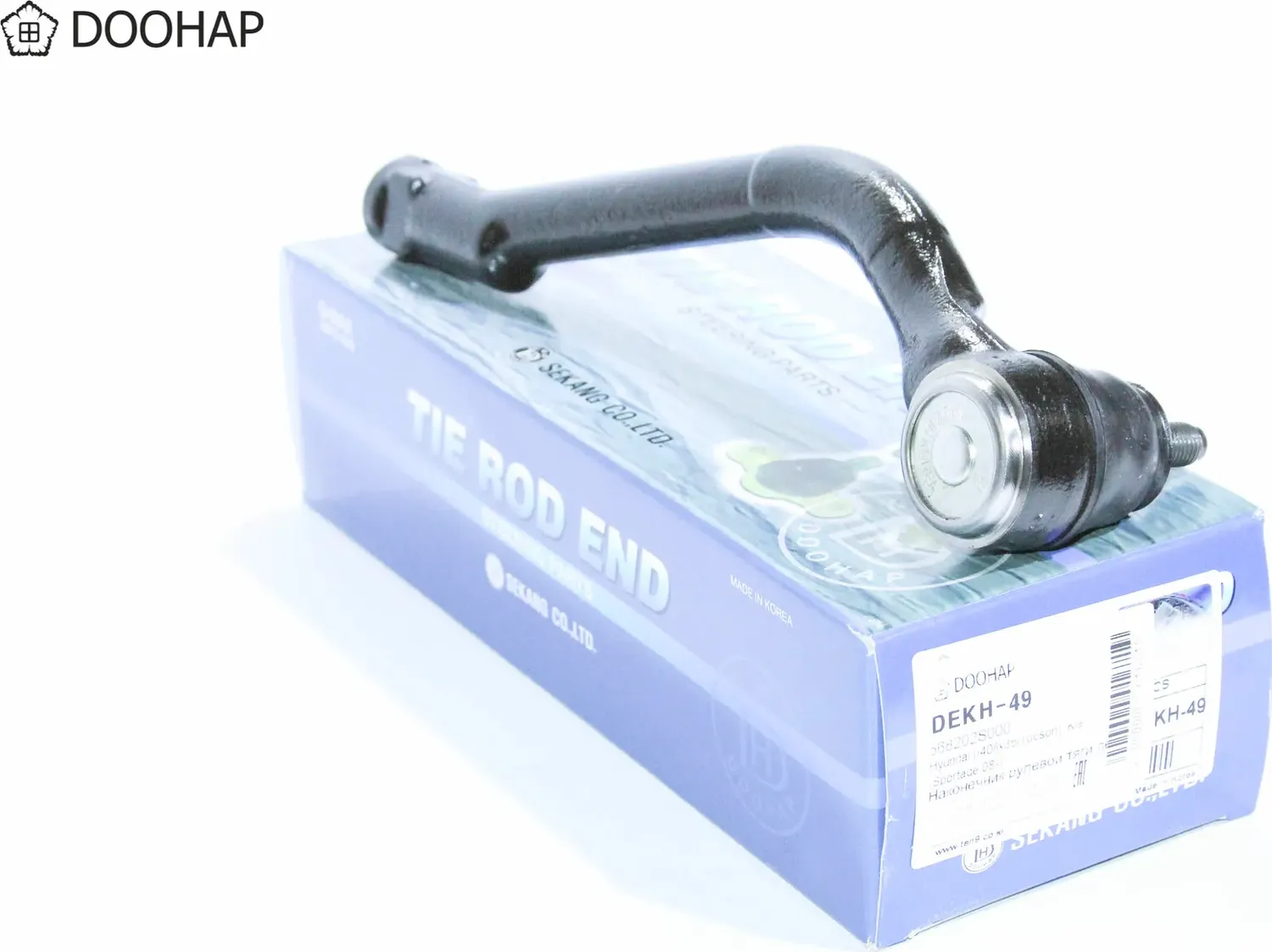 Наконечник рулевой (Корея) HYUNDAI I40 11-/IX35 10-/SONATA 09- LH (Doohap). Артикул DEKH49