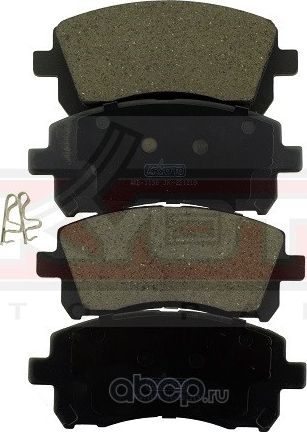 КОЛОДКИ ТОРМОЗНЫЕ ДИСКОВЫЕ ПЕРЕДНИЕ (Asva). Артикул AKD1130