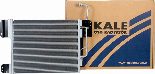 352850_радиатор кондиционера! конденсер Aluminium/Aluminium 600x457x22/ MB AXOR (Kale). Артикул 352850