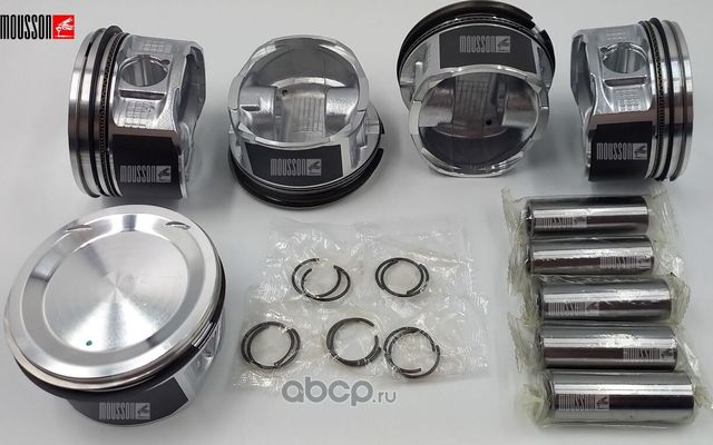 Поршень кольца комплект Volvo 2,5L B5254T2 на 1 цилиндр (Mousson). Артикул SPRB5254T2STD