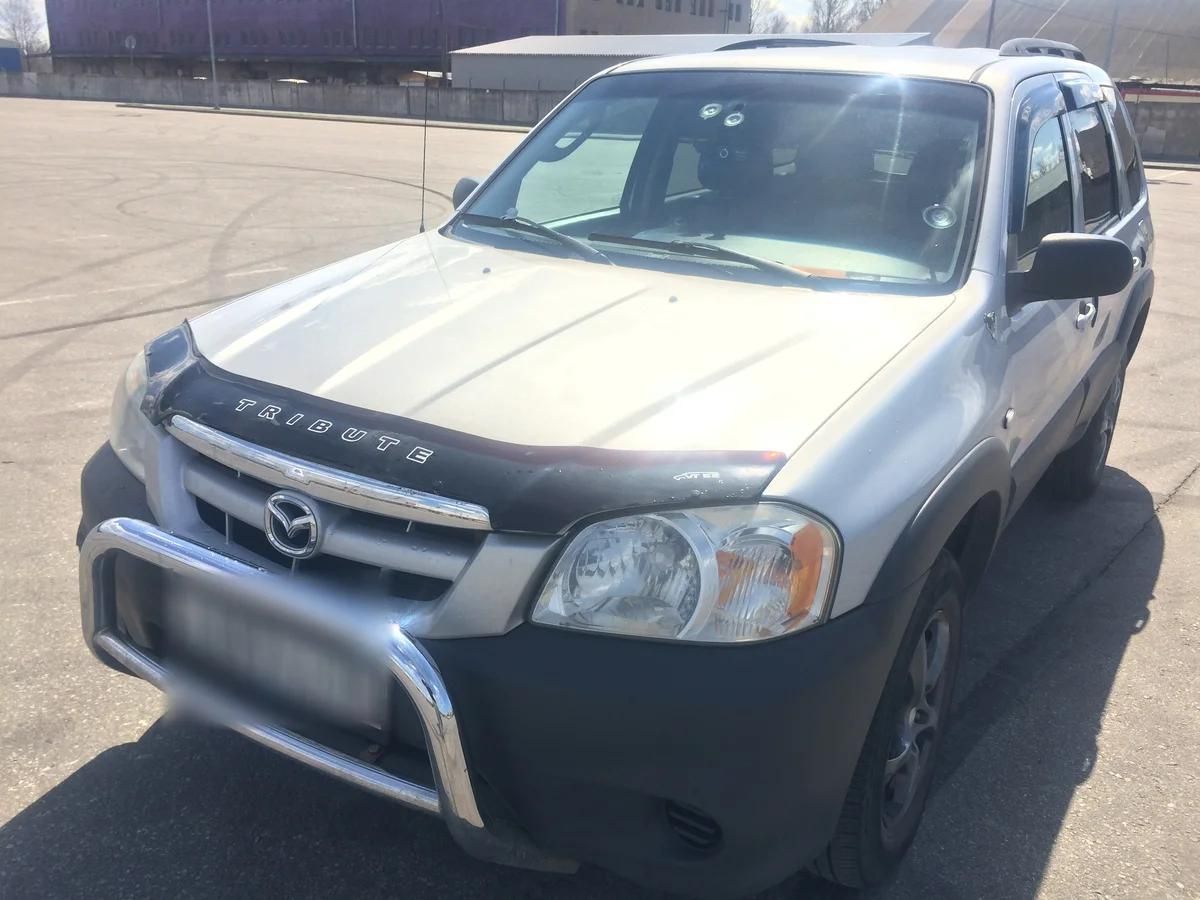 Дефлектор Vip-Tuning для капота Mazda Tribute 2000-2007. Артикул MZD13