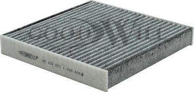 Салонный фильтр GoodWill. Артикул AG 434 CFC