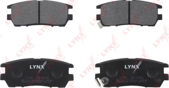 Тормозные колодки LYNXauto. Артикул BD-5502