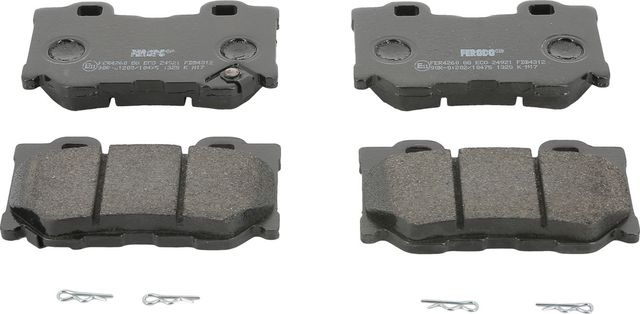 Тормозные колодки Ferodo Premier Eco Friction задние для Infiniti QX70 2013-2017. Артикул FDB4312