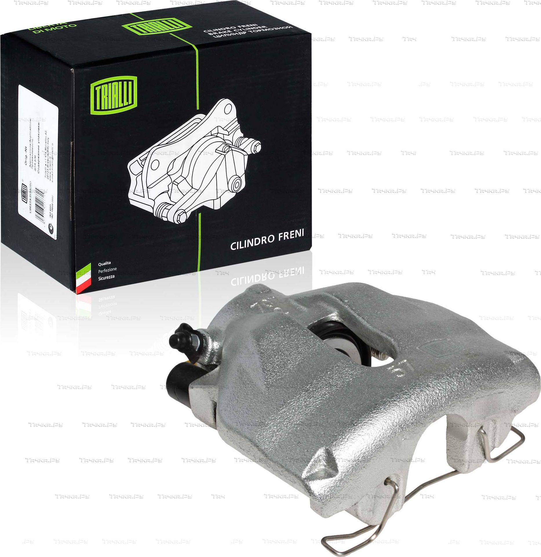 Тормозной суппорт Trialli передний левый для Audi A4 II (B6) 2000-2004. Артикул CF 182007