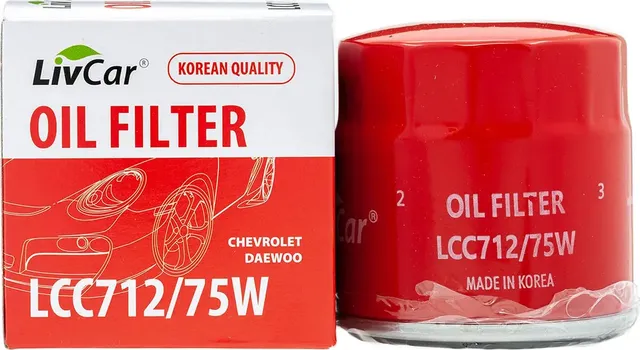Фильтр масляный (Livcar). Артикул LCC712/75W