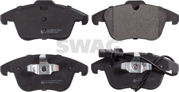 Тормозные колодки SWAG передние для Audi A4 IV (B8) 2007-2015. Артикул 32 91 6768