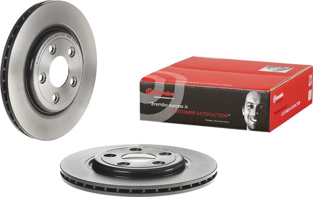 Тормозной диск Brembo UV Coated задний для Jaguar S-Type I 1999-2007. Артикул 09.7911.21