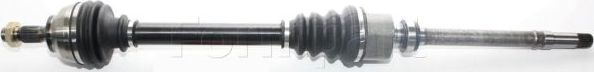 Полуось (привод в сборе, приводной вал) Formpart передняя правая для Citroen C4 I 2004-2011. Артикул 21380019/S