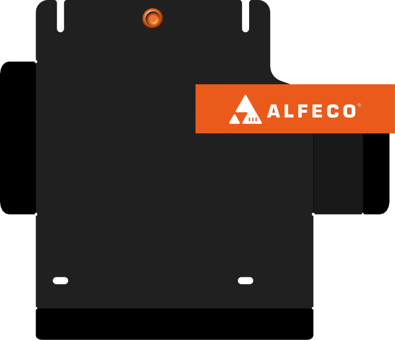 Защита Alfeco для раздатки Chevrolet TrailBlazer II 2012-2016. Артикул ALF.03.21