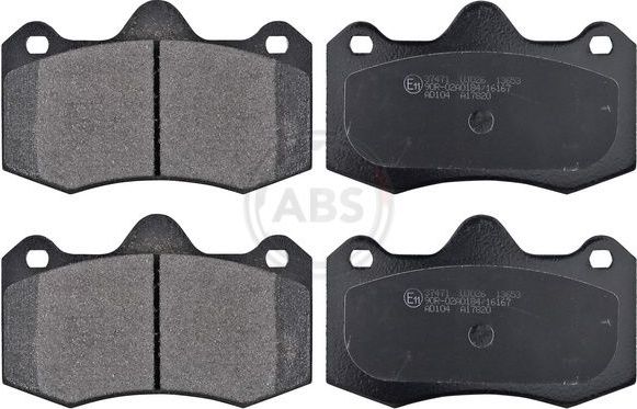 Тормозные колодки ABS передние для SEAT Ibiza III 2004-2008. Артикул 37471