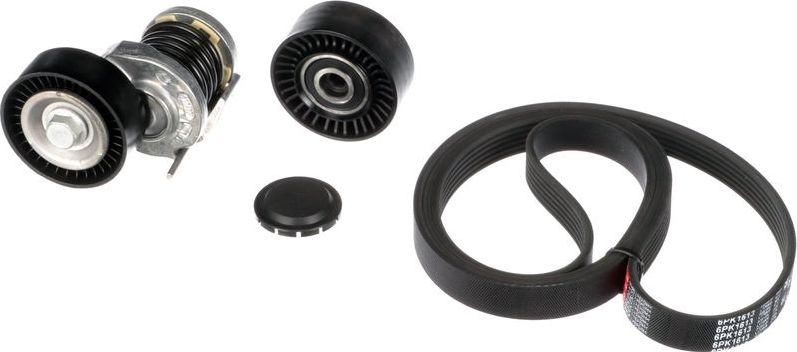 Приводной ремень поликлиновой с роликами (комплект) Gates Micro-V® Kit. Артикул K016PK1613