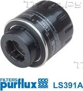 Масляный фильтр Purflux для Volkswagen Golf VII 2011-2016. Артикул LS391A