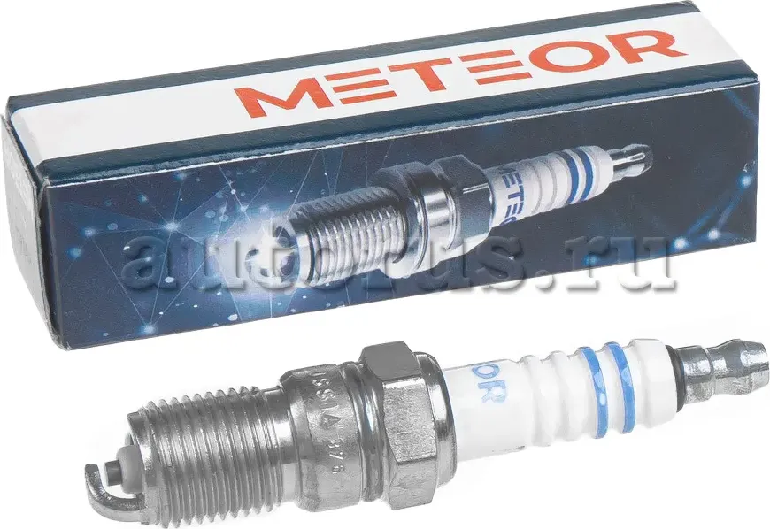 Свеча зажигания blue line (HR8DC+)(BOSCH 0242229655) никель-иттрий (Meteor) Meteor. Артикул sa214