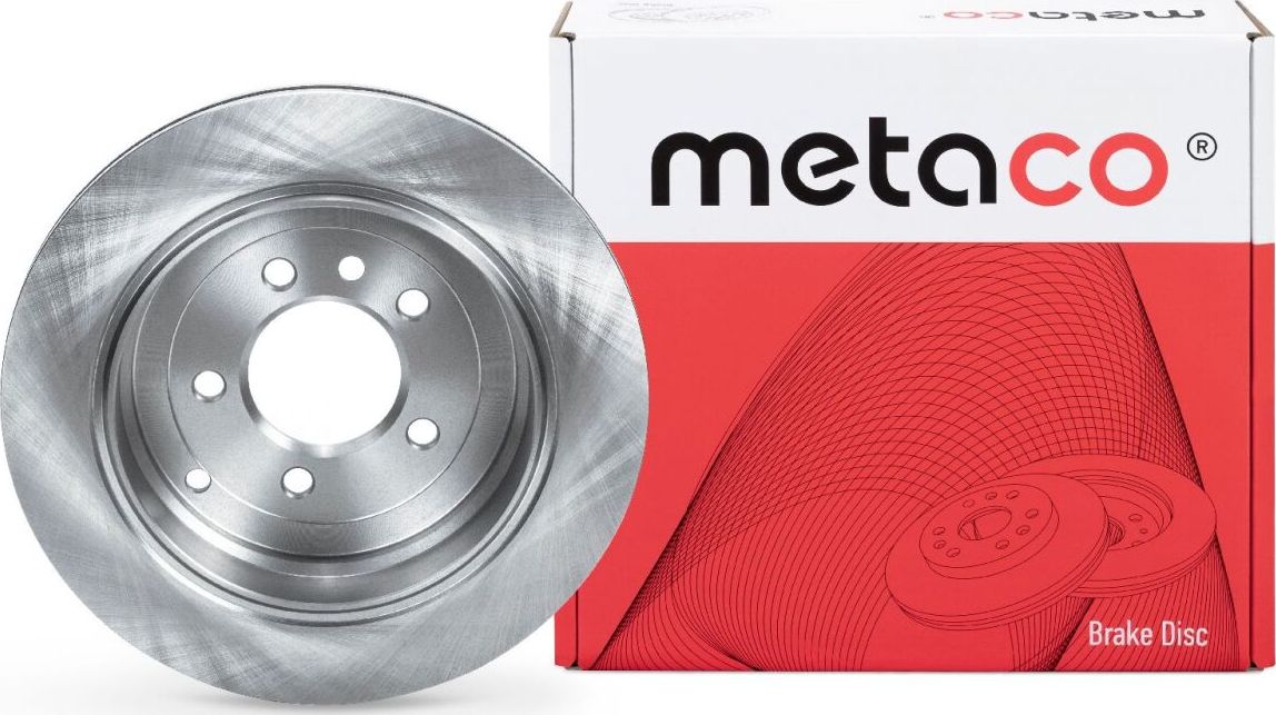 Диск тормозной задний (Metaco). Артикул 3060122