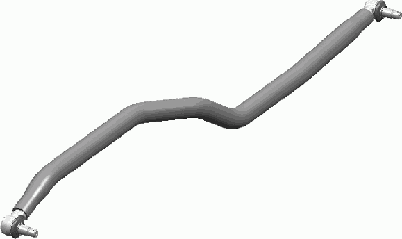 Рулевая тяга продольная Lemforder. Артикул 23493 01