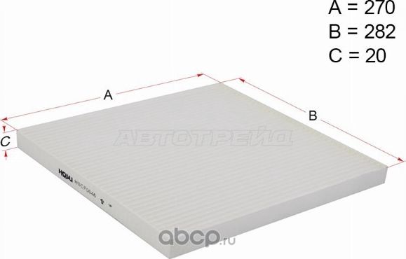 Фильтр салона NISSAN TEANA J32 08-14 (Hosu). Артикул HSCF0046