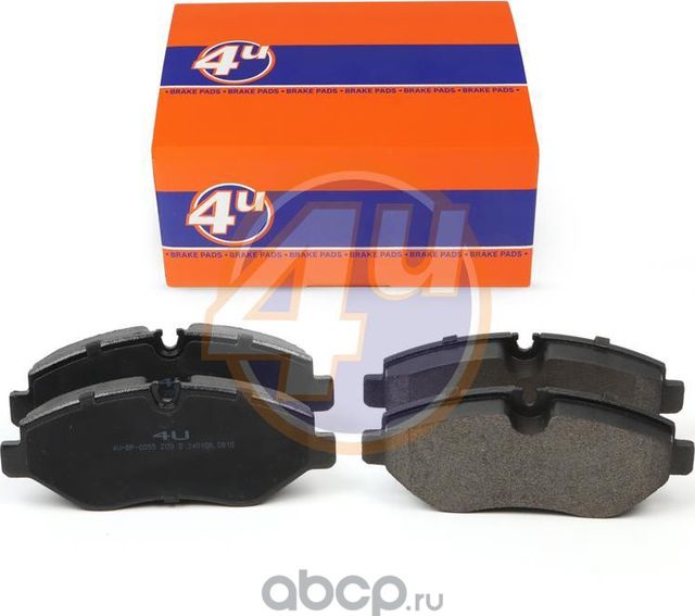 Колодки тормозные (4U). Артикул 4UBP0055