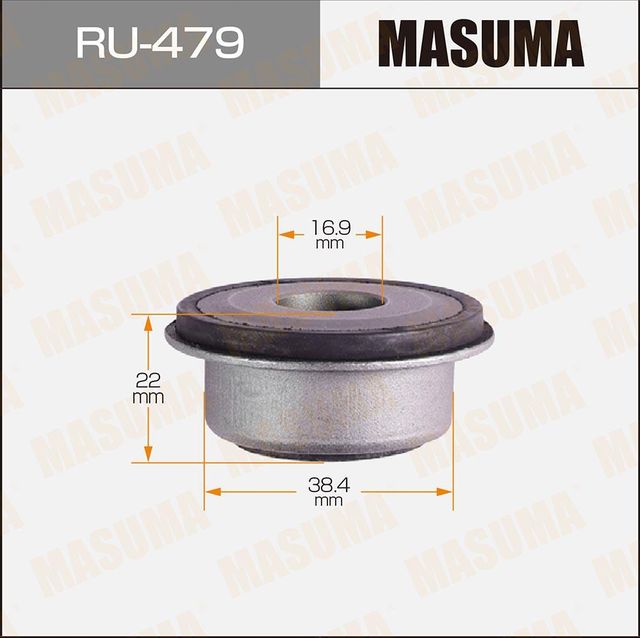 Сайлентблок заднего рычага подвески Masuma правый/левый для Toyota Alphard II 2008-2014. Артикул RU-479