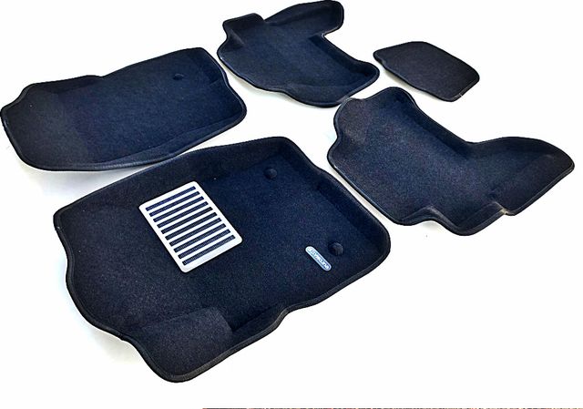 Коврики текстильные Euromat 3D Lux для салона Nissan Pathfinder R51 рестайлинг 2010-2014. Артикул EM3D-003710