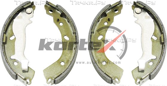Тормозные колодки барабанные HYUNDAI GETZ (без ABS) (Kortex). Артикул KS012STD
