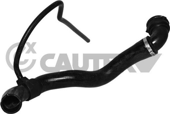 Патрубок радиатора (системы охлаждения) Cautex. Артикул 753897