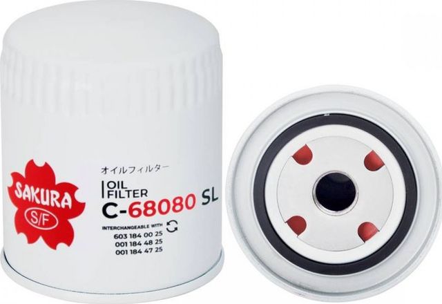 Масляный фильтр Sakura для ГАЗ Соболь 1997-2013. Артикул C-68080-SL