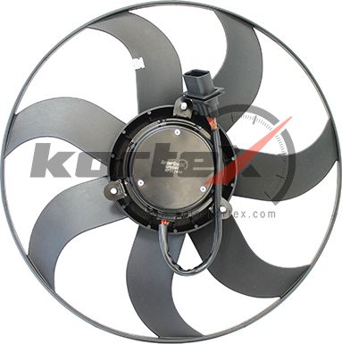 Вентилятор радиатора VW/SKODA POLO/RAPID 10 (Kortex). Артикул KFD086