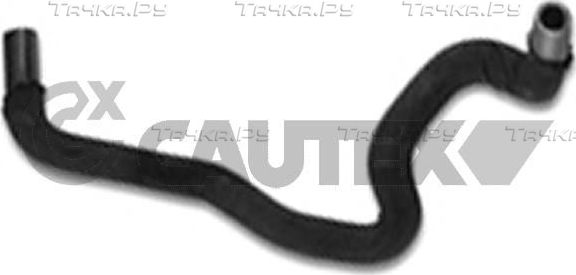 Патрубок радиатора (системы охлаждения) Cautex для Peugeot 607 I 2000-2005. Артикул 036478