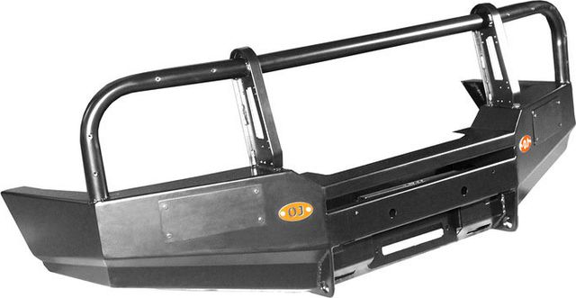 Бампер силовой OJ передний (с дугами) для Mitsubishi Pajero Sport I 1998-2008. Артикул 02.002.01