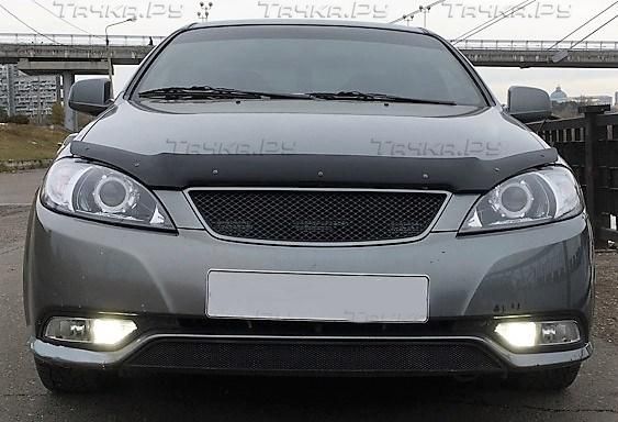 Дефлектор SIM для капота Daewoo Gentra II 2013-2015. Артикул SDAGEN1312