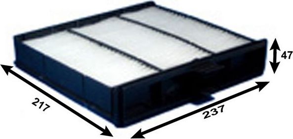 Салонный фильтр JS Asakashi. Артикул AC0050