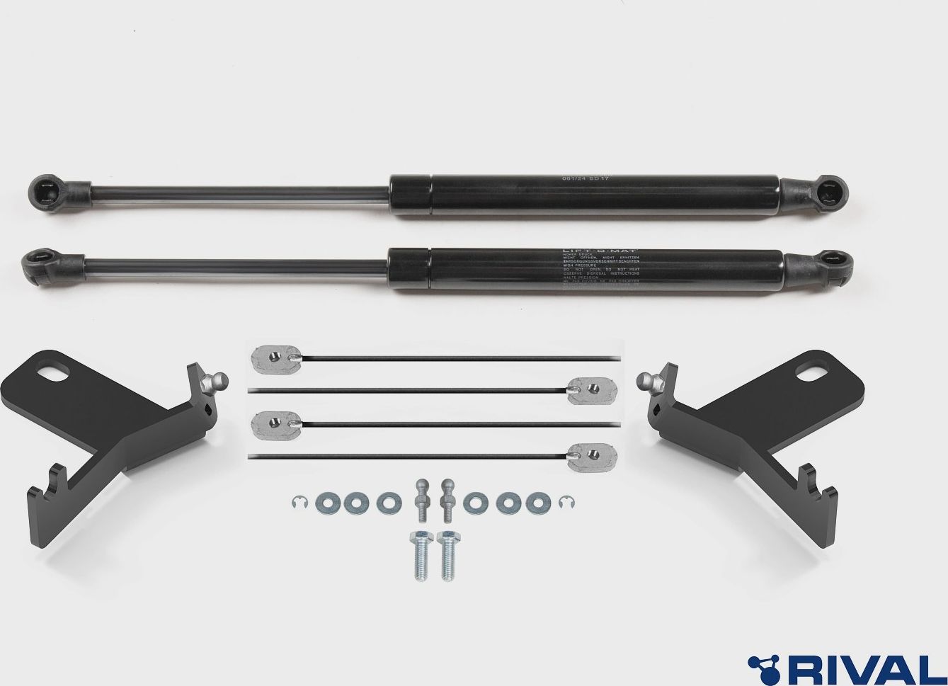 Газовые упоры капота Rival для GAC GS3 II 2024-2026. Артикул A.ST.3401.1