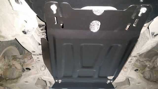 Защита Alfeco для КПП (часть 1) Mitsubishi Pajero Sport II 2008-2015. Артикул ALF.14.09.1 st