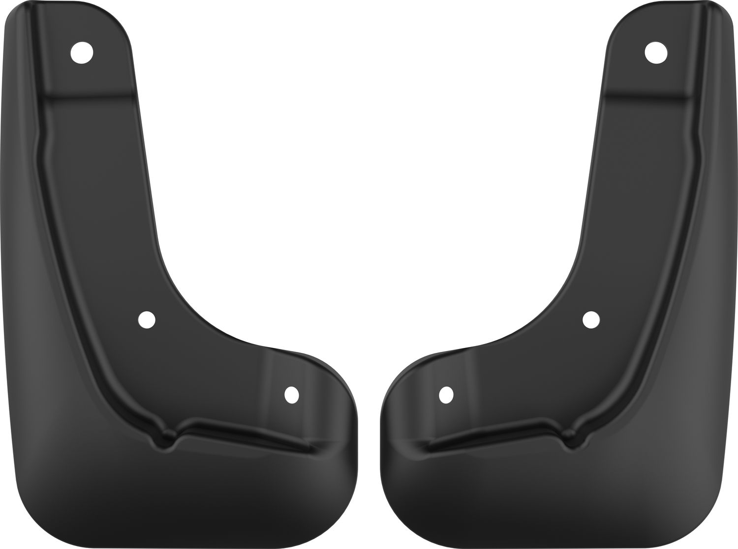 Брызговики REIN Стандарт передняя пара для Jac JS6 2022-2026. Артикул REIN.A67539.F3