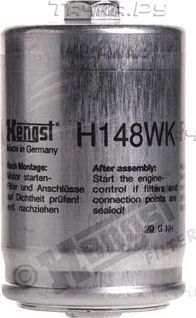 Топливный фильтр Hengst для Audi S8 I (D2) 1996-2002. Артикул H148WK