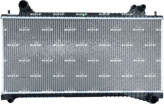 Радиатор охлаждения двигателя NRF (алюминий) для Jaguar XE I 2015-2026. Артикул 550348