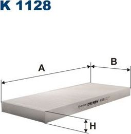 Салонный фильтр Filtron. Артикул K 1128