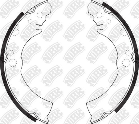 Тормозные колодки NiBK. Артикул FN1164