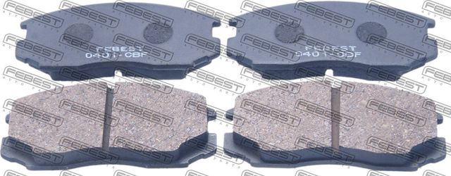 Тормозные колодки Febest. Артикул 0401-CBF