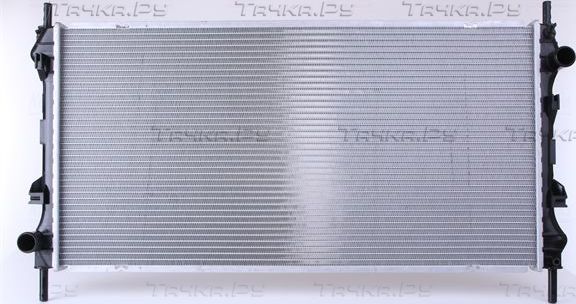 Радиатор охлаждения двигателя Nissens. Артикул 62043A