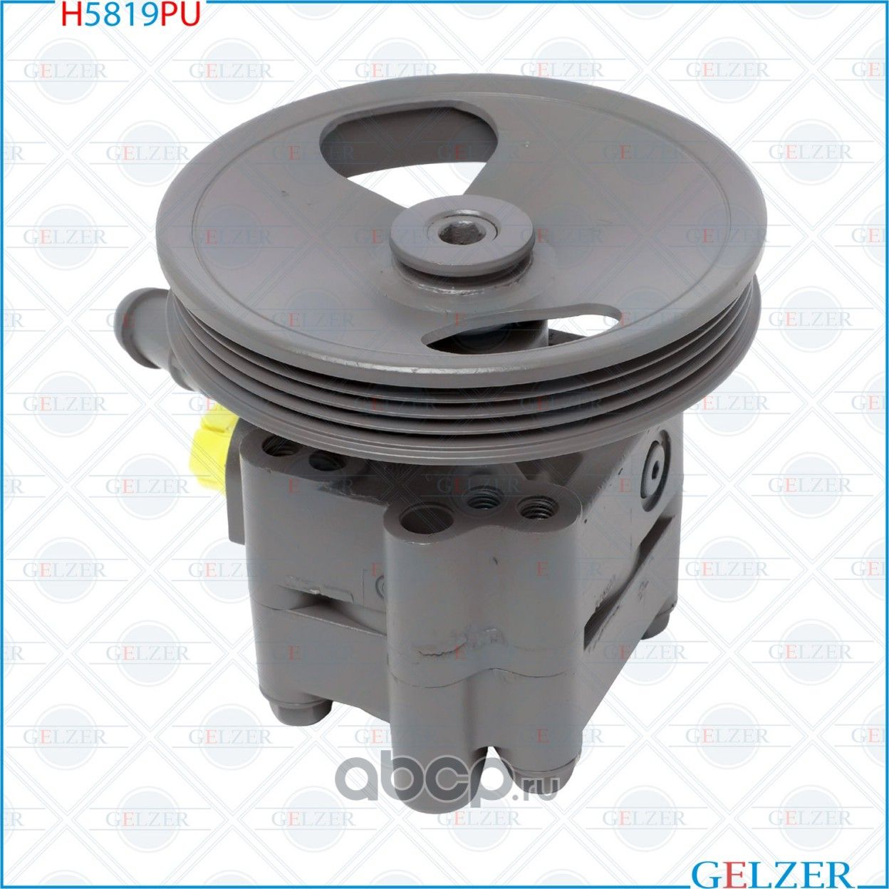 Насос гидроусилителя руля Nissan Almera N16 2000-2006, Nissan Primera P12 _ WP12 (Gelzer). Артикул H5819PU