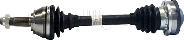 Полуось (привод в сборе, приводной вал) Metelli. Артикул 17-0538