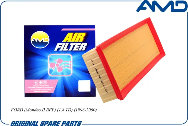Фильтр воздушный FORD MONDEO 1.8 TD (AMD). Артикул AMD.FA855