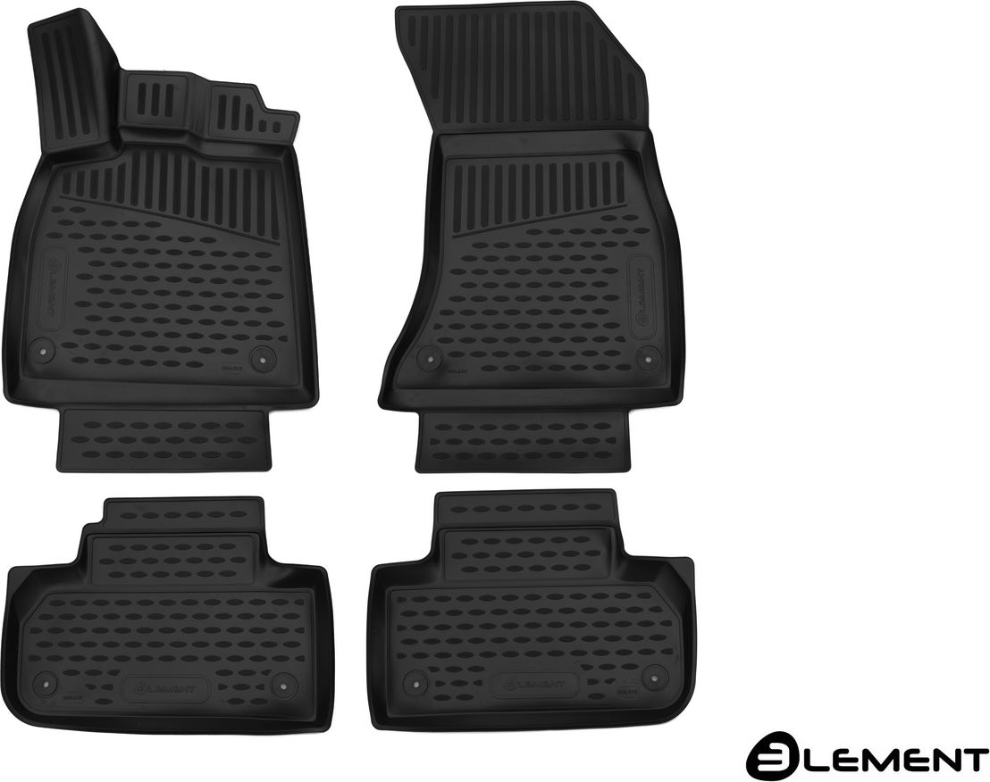 Коврики Element 3D для салона Audi Q5 II (Европа) 2017-2026. Артикул ELEMENT3D0425210k