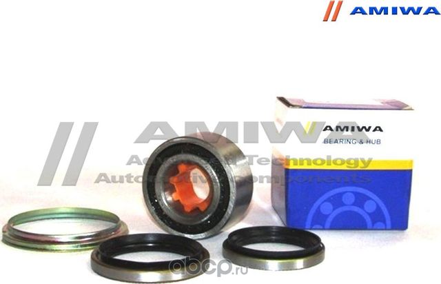 ПОДШИПНИК СТУПИЧНЫЙ ПЕРЕДНИЙ РЕМКОМПЛЕКТ (Amiwa). Артикул 0635457