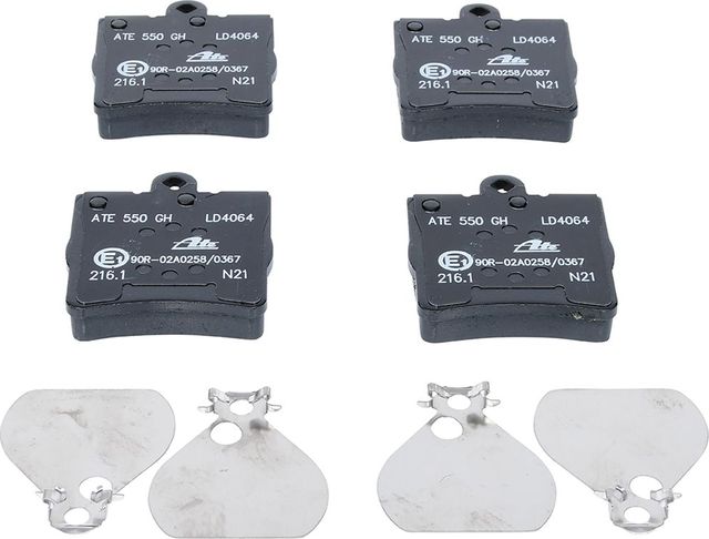Тормозные колодки ATE Ceramic задние для Chrysler Crossfire 2003-2008. Артикул 13.0470-4064.2