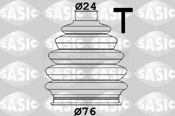 Пыльник ШРУСа наружный Sasic (термопласт). Артикул 1906163