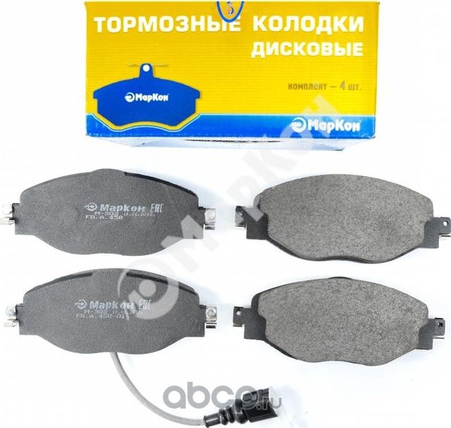Колодки тормозные дисковые к-т с электр. индикатором износа AUDI A3 III SKODA Oc (Markon). Артикул 45816203