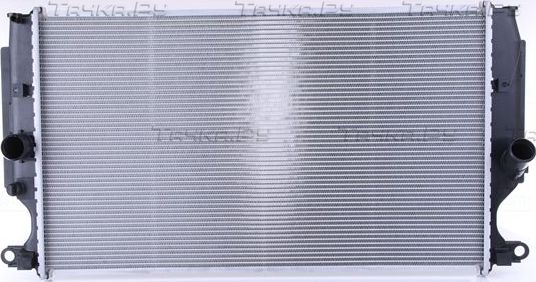 Радиатор охлаждения двигателя Nissens. Артикул 64693